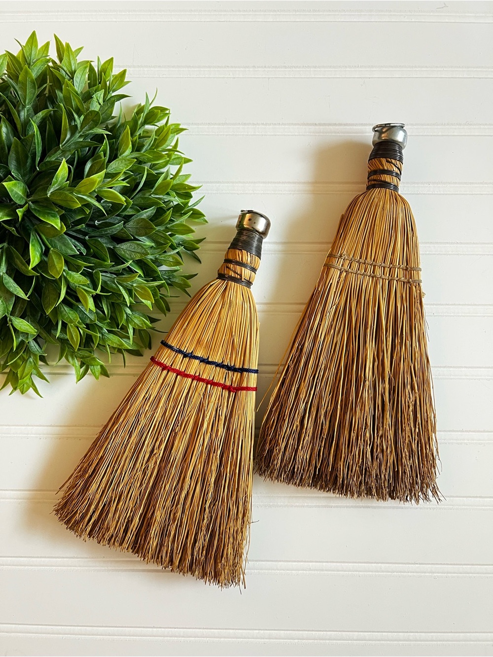 Vintage Whisk Brooms